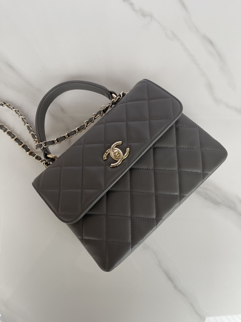 Ch**el top handle bags